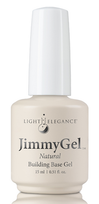 Light Elegance JimmyGel Soak-Off Building Base Natural - 13.5 mL