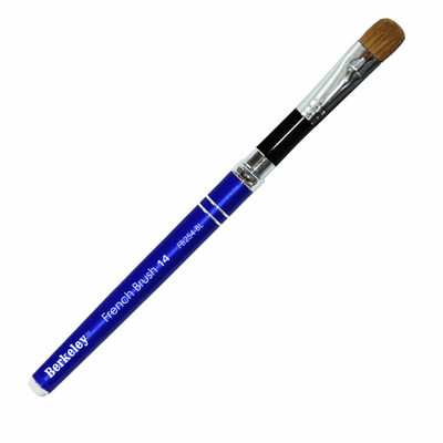 Berkeley Aluminum French Brush # 14 - Blue