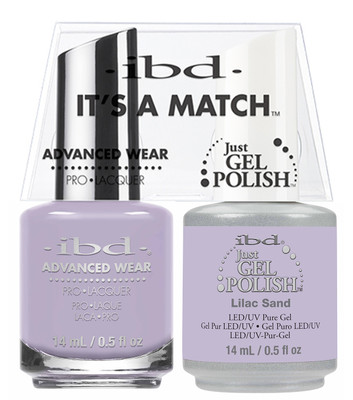 ibd It's A Match Duo Lilac Sand - 14 mL / .5 oz