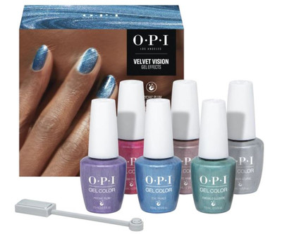 OPI GelColor Magnetic Gel Effects Wave 2 Add-On - 6 PCS***NO BOX (KIT)