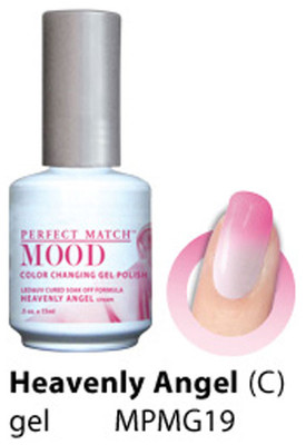 LeChat Perfect Match Mood Gel Polish Heavenly Angel - .5oz