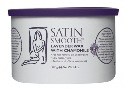 Satin Smooth Lavende Wax with Chamomile - 14oz