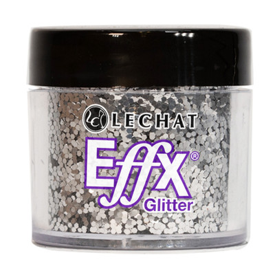 LeChat EFFX Glitter Silver Hex - 20 grams