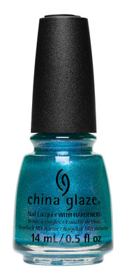 China Glaze Nail Polish Lacquer Secret Rendez-Blue - .5 oz