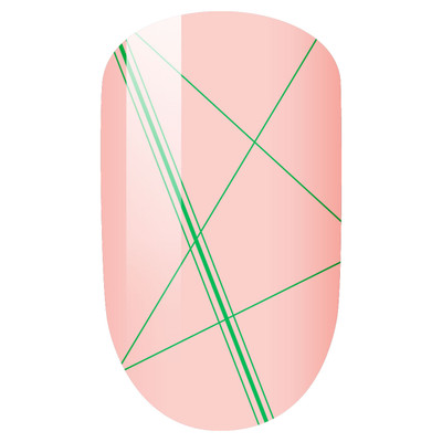 LeChat Cm Striping Nail Art - Hot Green