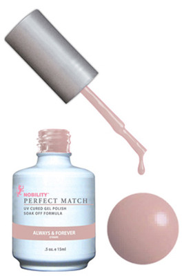 LeChat Perfect Match Gel Polish & Lacquer  Always & Forever - .5 oz