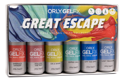 Orly Gel FX Soak-Off Gel Great Escape Summer 2023 Collection -  6 PC