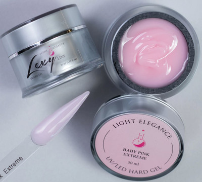 Light Elegance  Lexy Line UV/LED Building Gel Baby Pink Extreme - 30 mL