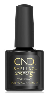 CND Shellac  Xpress5 Top Coat - 7.3 mL/ .25 fl. oz.