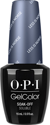 OPI Gelcolor Soak-Off Gel Lacquer Less is Norse - .5 oz / 15mL - OLD PACKAGING