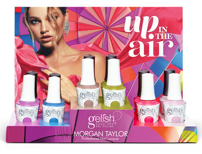 Gelish & Morgan Taylor MIXED Summer 2024 Up In The Air Collection - Mixed 12 PC Display