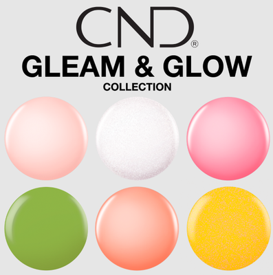 CND Shellac & Vinylux Gleam & Glow Prepack Summer 2024 Collection