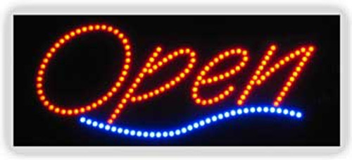 Electric LED Sign - Open