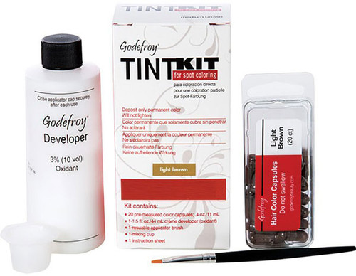 Godefroy Eyebrow Tint Kit - Light Brown Godefroy Eyebrow Tint Kit - Light Brown