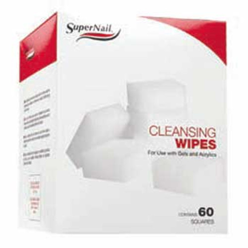 SuperNail Cleansing Wipes - 60ct