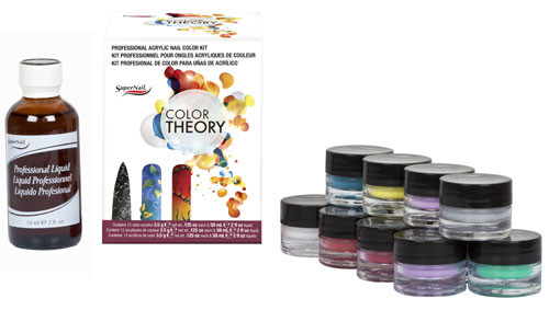 SuperNail Color Theory Professional Acrylic Nail Kit ** Non-Returnable