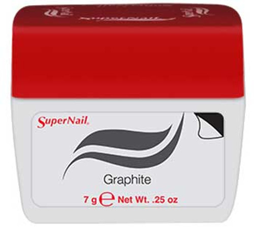 SuperNail Accelerate Soak Off Color Gel: Graphite - 7 g / .25 oz