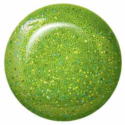 ibd Soak Off Gel Polish: Glitter Glistening Green - .25oz