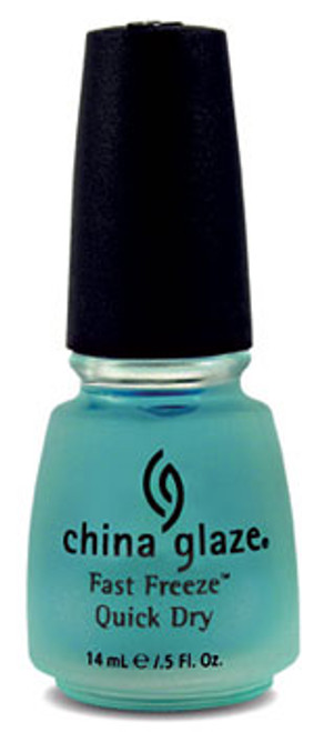 China Glaze Fast Freeze Quick Dry - .5oz / 911