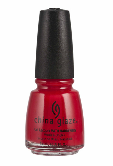 China Glaze Nail Polish Lacquer Italian Red -.5oz