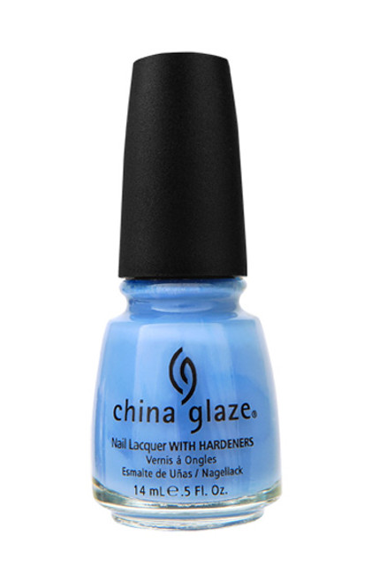 China Glaze Nail Polish Lacquer Secret Peri-wink-le - .5oz