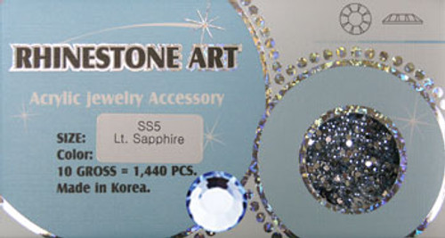 Rhinestone Art Color Lt. Sapphire /1440ct