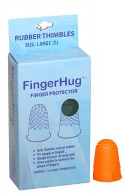 Berkerley FingerHug Rubber Thimble - Size 2 - 12ct