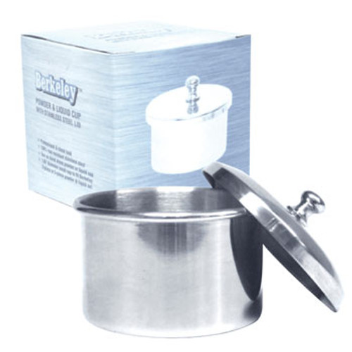 Berkeley LARGE Stainless Steel Cup with Lid - 2.2" diameter