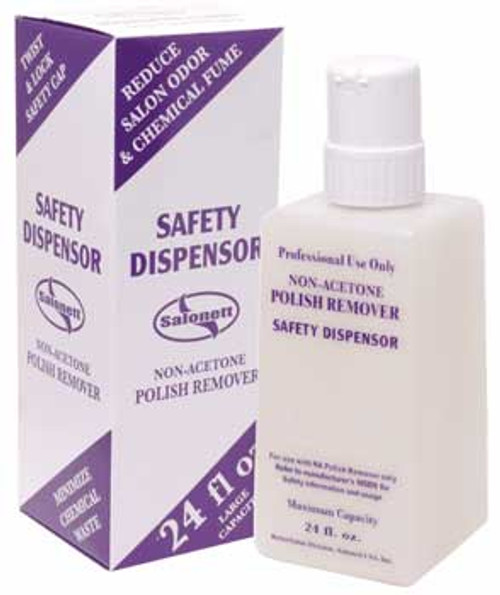 Twist & Lock Non-Acetone Polish Remover Dispensor - 24oz