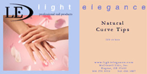 Light Elegance Natural Curve Tips Kit