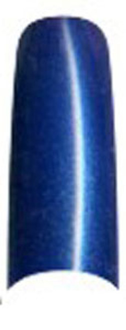 Lamour Color Nail Tips: Metallic Blue - 110ct