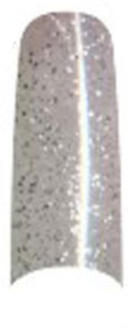 Lamour Color Nail Tips: Glitter Crystal - 110ct