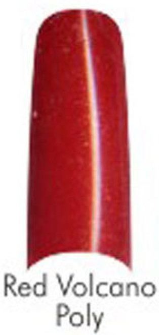 Lamour Color Nail Tips: Red Volcano Poly - 110ct