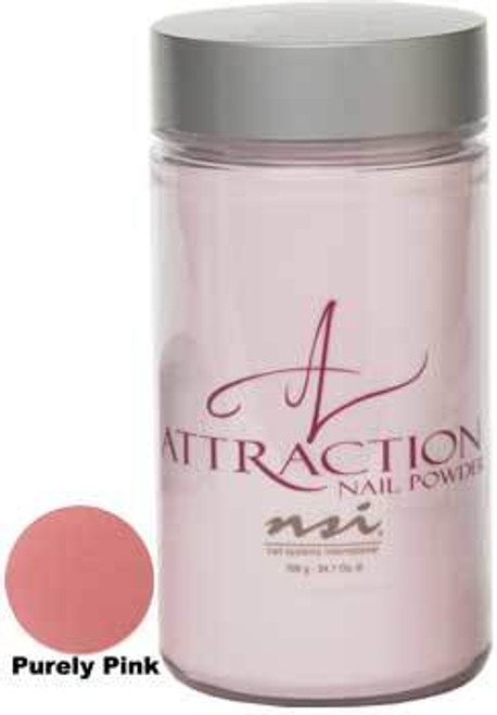 NSI Attraction Nail Powder - Purely Pink - 24.7oz