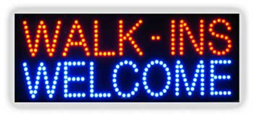 Electric LED Sign - Walk-In Welcome 2174