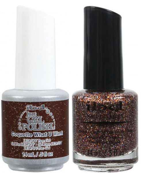 ibd Just Gel Polish & Nail Lacquer Coquette What You U Want - .5oz