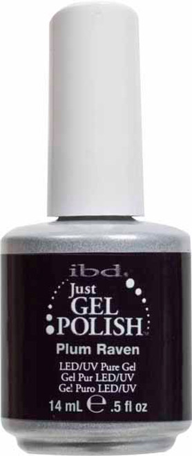 ibd Just gel Polish Plum Raven - .5oz