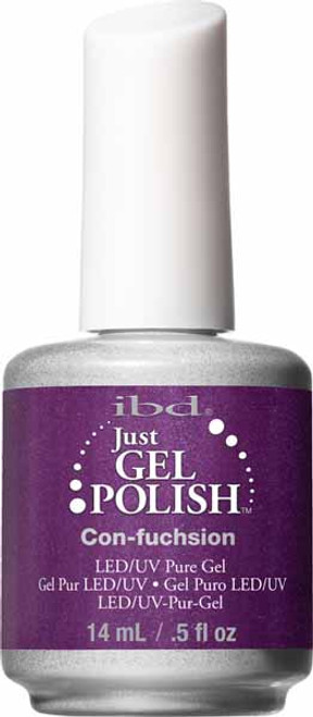 ibd Just gel Polish Con-fuchsion - .5oz