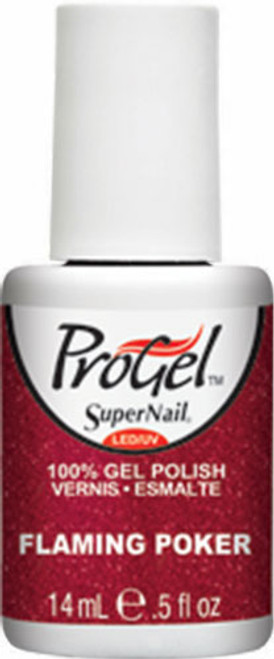 SuperNail ProGel Polish Flaming Poker - Glitter - .5 fl oz