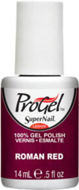 SuperNail ProGel Polish Roman Red - .5 oz