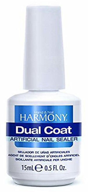 Nail Harmony DUAL COAT Artificial Nail Sealer - .5oz