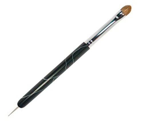 DL # 16 Kolinsky Brush With Dotting Tool DL # 16 Kolinsky Brush With Dotting Tool