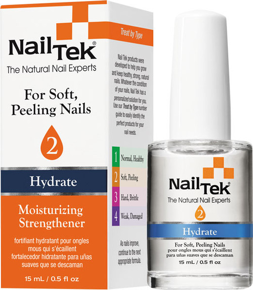 Nail Tek Moisturizing Strengthener 2  - 15 ml/ 0.5 fl oz