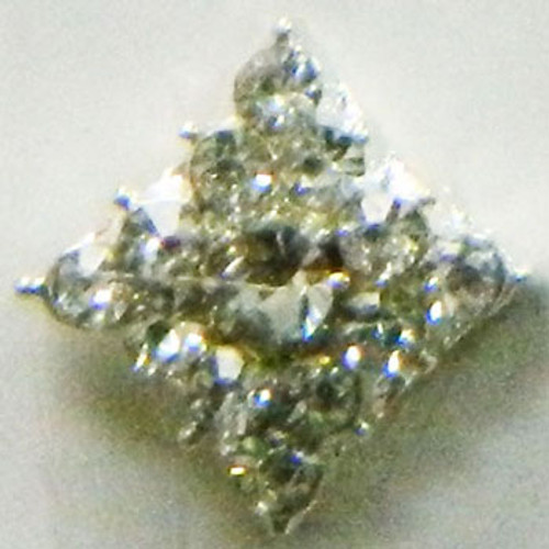 3D Rhinestones Crystal Nail Metal Charms B063