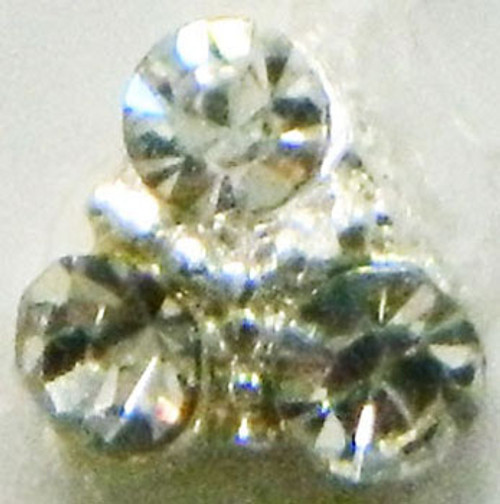 3D Rhinestones Crystal Nail Metal Charms B064