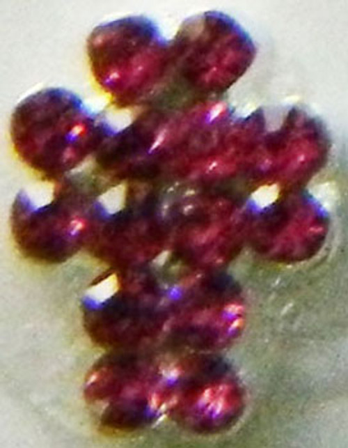3D Rhinestones Crystal Nail Metal Charms B067