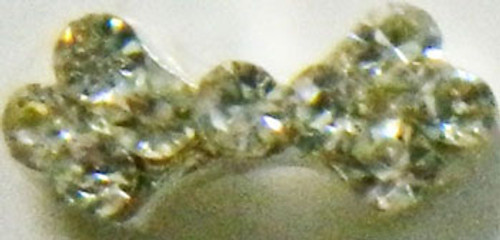 3D Rhinestones Crystal Nail Metal Charms B073