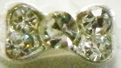 3D Rhinestones Crystal Nail Metal Charms B093