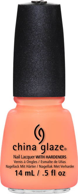 China Glaze Nail Polish Lacquer Sun Of A Peach - .5oz