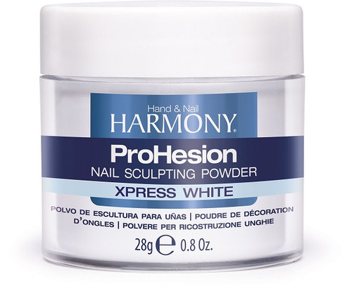 Nail Harmony ProHesion Sculpting Powder XPRESS WHITE 28g/0.8 Oz.